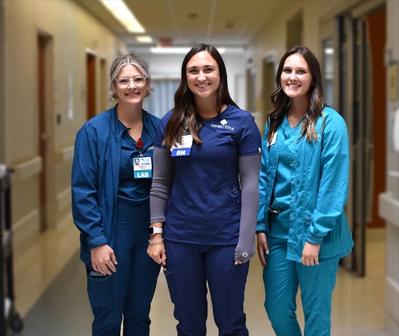 Smiling nurses