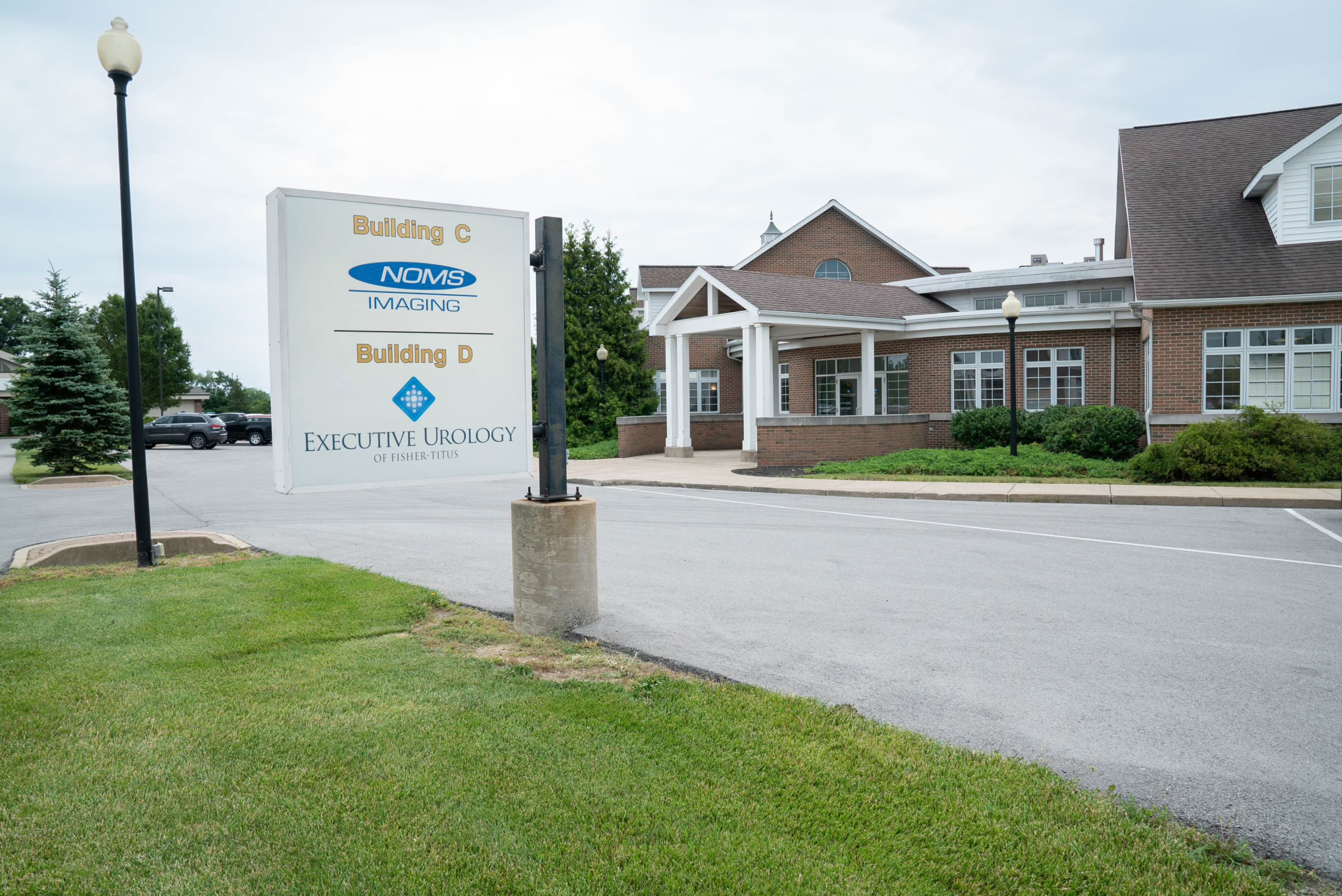 Exterior photography of Fisher-Titus Building D.