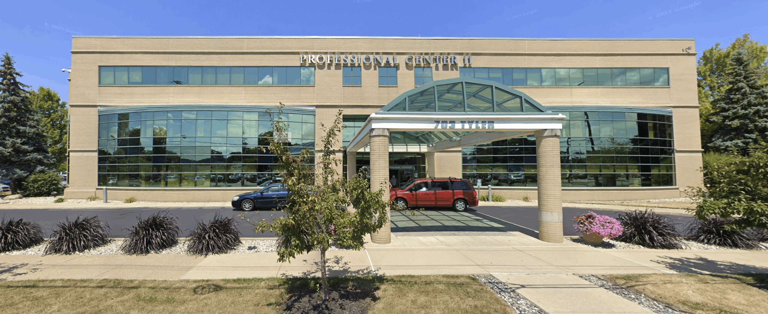 Exterior photography of the Firelands Professional Building.